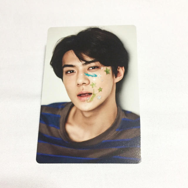 EXO(エクソ)のEXO SEHUN トレカ  2016年シーズニング 엑소 セフン 새훈  エンタメ/ホビーのCD(K-POP/アジア)の商品写真