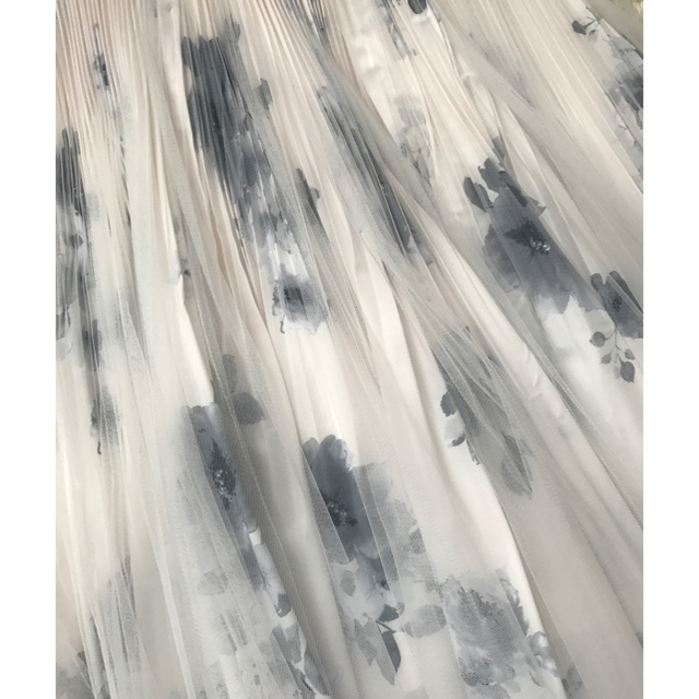 SNIDEL(スナイデル)のスナイデルプリーツチュールスカート レディースのスカート(ひざ丈スカート)の商品写真