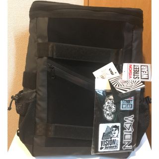 ヴィジョン ストリート ウェア(VISION STREET WEAR)のVISION 激レア ワッペン backpack 箱型 リュック バッグパック (リュック/バックパック)