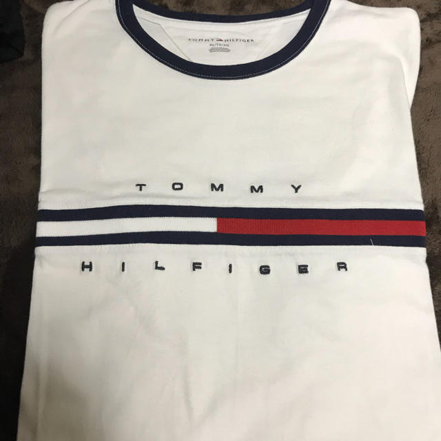 TOMMY HILFIGER(トミーヒルフィガー)のTOMMY HILFIGER トミーヒルフィガー Tシャツ レディースのトップス(Tシャツ(半袖/袖なし))の商品写真