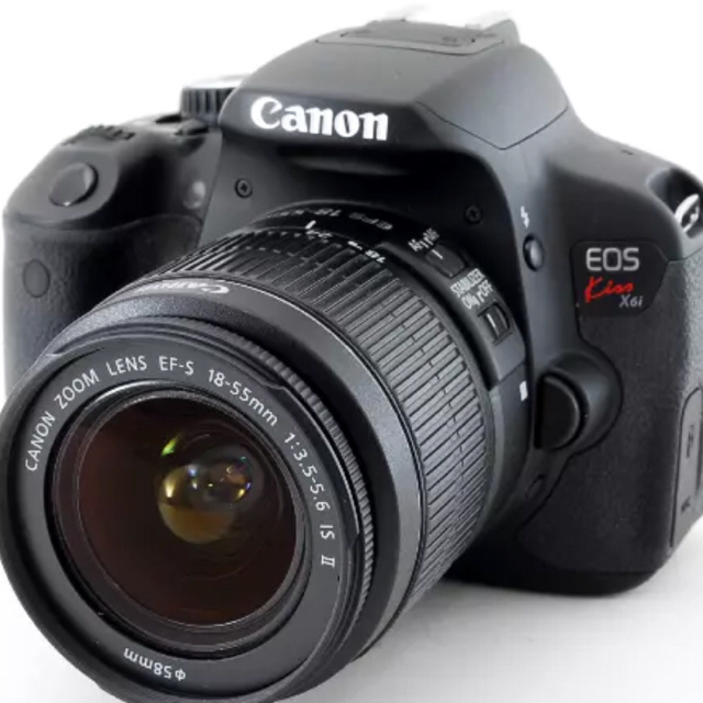 Canon - ️かんたん自撮り ️Wi-Fi転送 ️EOS Kiss X6i レンズキットの通販 by Camera-RK 's shop