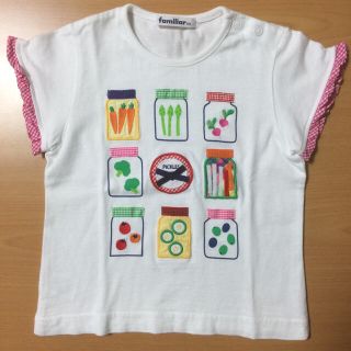 ファミリア(familiar)の【専用です！】ファミリア  familiar Tシャツ サイズ100 女の子 (Tシャツ/カットソー)