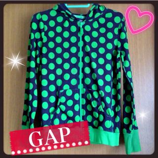 ギャップ(GAP)のGAP♡キッズ160サイズドットパーカー(パーカー)