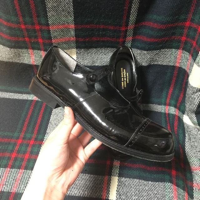 1000円値下げ★コム・デ・ギャルソン フラットシューズ