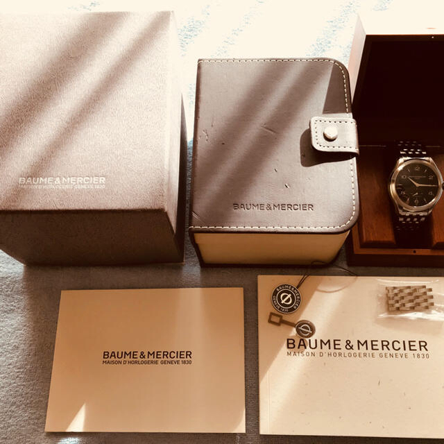 BAUME&MERCIER(ボームエメルシエ)のボーム＆メルシエ クリフトン オートマティック Ref.：M0A10100 メンズの時計(腕時計(アナログ))の商品写真