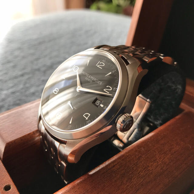 BAUME&MERCIER(ボームエメルシエ)のボーム＆メルシエ クリフトン オートマティック Ref.：M0A10100 メンズの時計(腕時計(アナログ))の商品写真