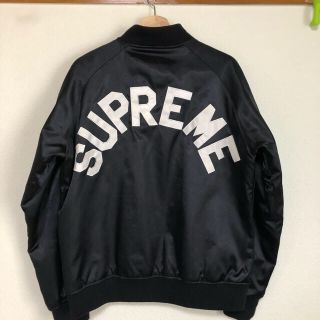 シュプリーム(Supreme)のsupreme   champion satin jacket L(ブルゾン)