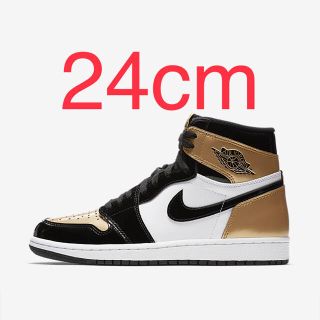 ナイキ(NIKE)の24cm AIR JORDAN 1 RETRO HIGH OG NRG Gold(スニーカー)