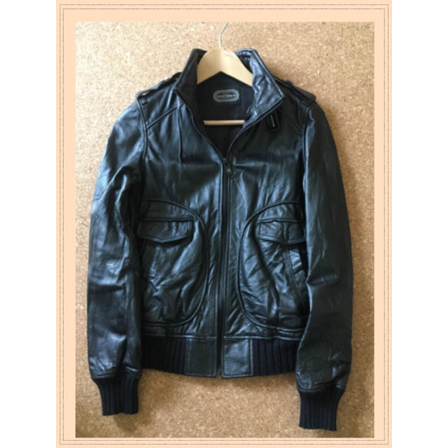 HYSTERIC GLAMOUR - HYSTERIC GLAMOUR◇レザージャケット 豚革 美品の
