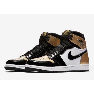 Nike Air Jordan 1 Gold Toe 28.5cm(スニーカー)