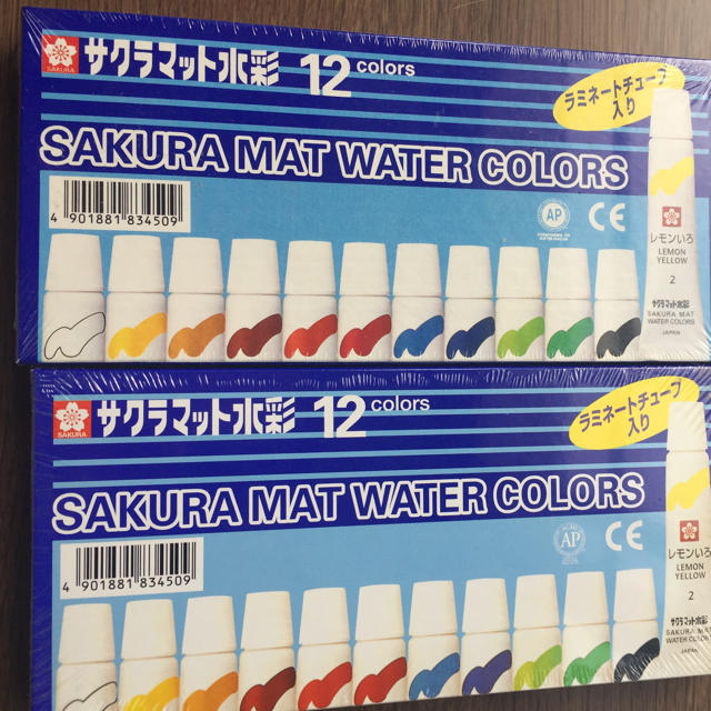 サクラクレパス(サクラクレパス)の【未開封】サクラマット水彩 絵の具 エンタメ/ホビーのアート用品(絵の具/ポスターカラー)の商品写真