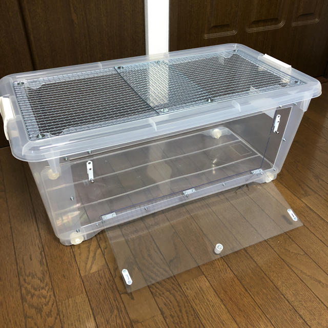 ハムスターケージ 手作り 開き戸45センチ | フリマアプリ ラクマ