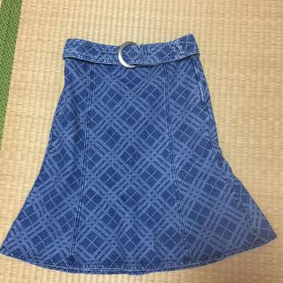 バーバリーブルーレーベル(BURBERRY BLUE LABEL)のマリリンさま専用☆デニムスカート(ひざ丈スカート)