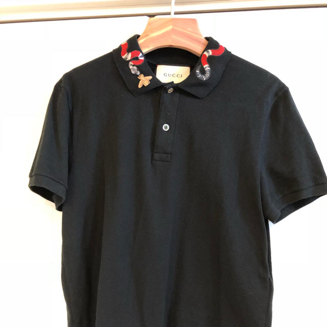 Gucci - GUCCI スネークエンブロイダリー ポロシャツの通販 by Gucci - GUCCI スネークエンブロイダリー ポロシャツの通販 by