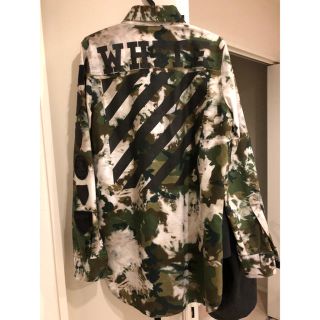 オフホワイト(OFF-WHITE)のOFF-WHITE オフホワイト カモフラシャツ(シャツ)