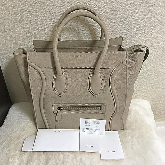 celine(セリーヌ)のセリーヌラゲージミニ国内直営店購入♡極美品！ レディースのバッグ(ハンドバッグ)の商品写真