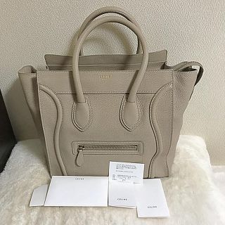 セリーヌ(celine)のセリーヌラゲージミニ国内直営店購入♡極美品！(ハンドバッグ)