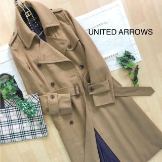 ユナイテッドアローズ(UNITED ARROWS)のUNITED ARROWS ユナイテッドアローズ★高級カシミヤ ベルト付コート(ロングコート)