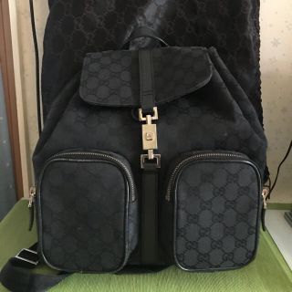 グッチ(Gucci)の美品 正規品 Gucci リュック(リュック/バックパック)