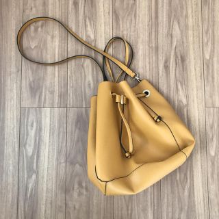 ザラ(ZARA)のイエローバッグ(ハンドバッグ)