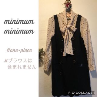 ミニマム(MINIMUM)のワンピース(ミニワンピース)