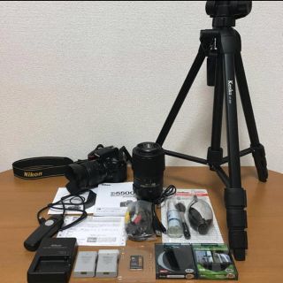 【✨バリューセット✨】D5500ダブルズームキット＋α(デジタル一眼)