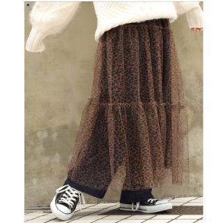 ダブルクローゼット(w closet)のチュールスカート  タグつき未使用(ロングスカート)