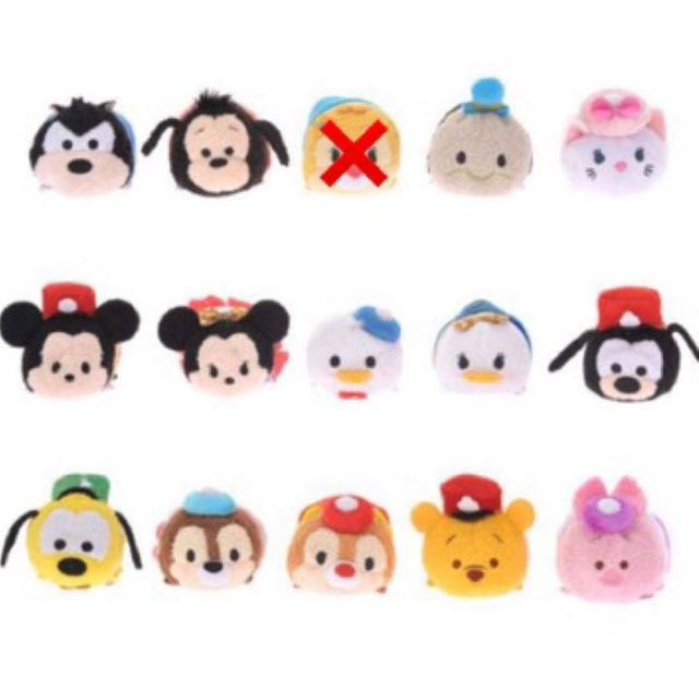 ぬいぐるみ/人形 《バラ売り》新品☆【TSUMTSUM3周年ボックス