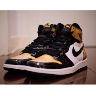 ナイキ(NIKE)の【27.5cm】AIR JORDAN 1 RETRO HIGH OG GOLD(スニーカー)