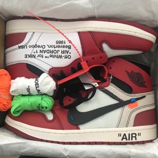 ナイキ(NIKE)のNIKE Air Jordan 1 × OFF WHITE "THE TEN"(スニーカー)