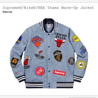 シュプリーム(Supreme)の山嵐様専用 supreme NBA Nike コラボ ジャケット  (Gジャン/デニムジャケット)