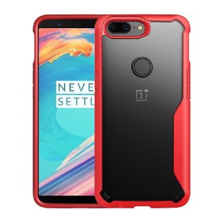 【新品】oneplus 5t用ケース レッド(モバイルケース/カバー)