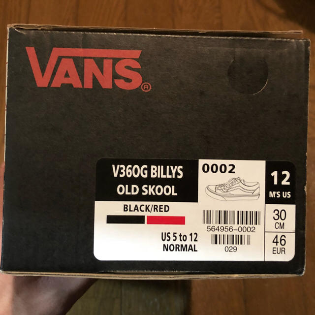 VANS VAULT(バンズボルト)のVANS V360G メンズの靴/シューズ(スニーカー)の商品写真