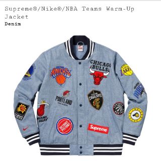 シュプリーム(Supreme)のSupreme NBA デニムジャケット(Gジャン/デニムジャケット)