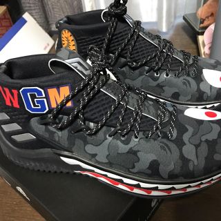 アベイシングエイプ(A BATHING APE)のadidas ape bape DAME4(スニーカー)