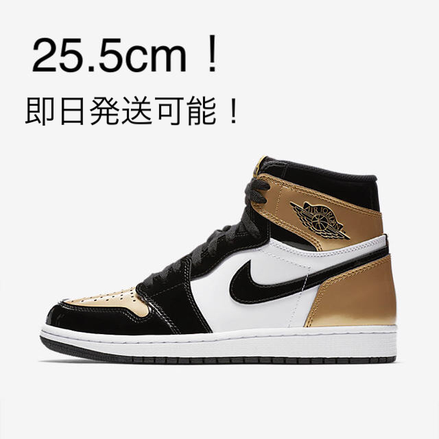 NIKE(ナイキ)のNIKE AIR JORDAN 1 RETRO HIGH OG GOLD TOE メンズの靴/シューズ(スニーカー)の商品写真