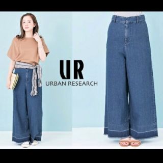 アーバンリサーチ(URBAN RESEARCH)のURBANRESEARCH☆フリンジデニム(デニム/ジーンズ)