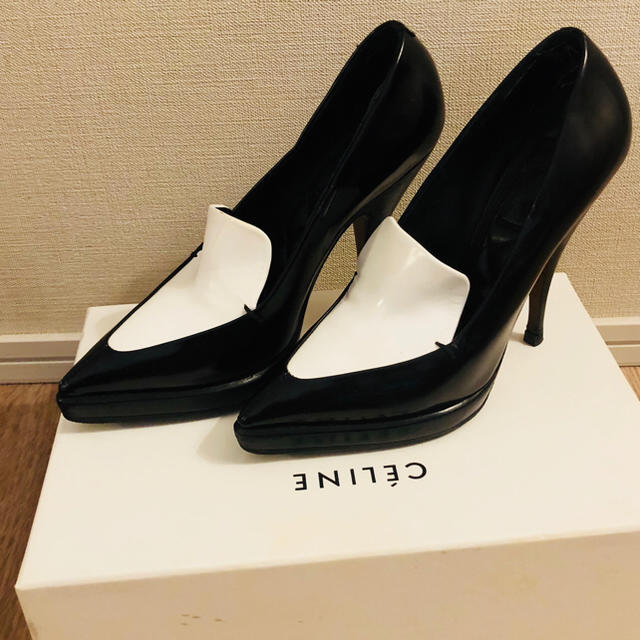 celine(セリーヌ)のCELINE バイカラーパンプス レディースの靴/シューズ(ハイヒール/パンプス)の商品写真