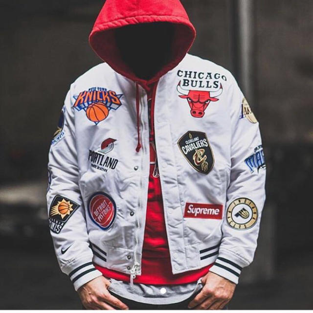 nba supreme nike jacket