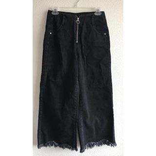 ザラ(ZARA)のZARA 新品未着用 デニムワイドパンツ(デニム/ジーンズ)