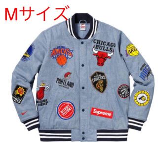 シュプリーム(Supreme)のM supreme nike nba teams warm-up jacket(Gジャン/デニムジャケット)