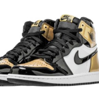 ナイキ(NIKE)のAir Jordan 1 gold toe 27.0(スニーカー)