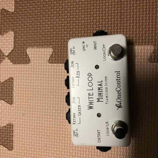 One Control white loop 楽器のギター(その他)の商品写真