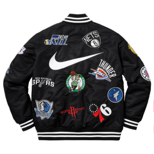 がございま Supreme XL supreme Nike NBA Teams warm-up jacketの通販 