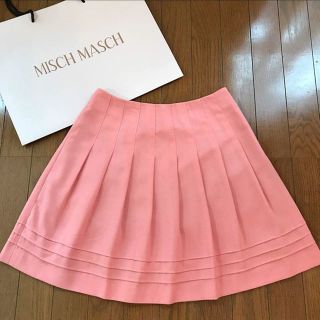 ミッシュマッシュ(MISCH MASCH)のMISCH MASCH ミッシュマッシュ  プリーツフレアスカート(ひざ丈スカート)