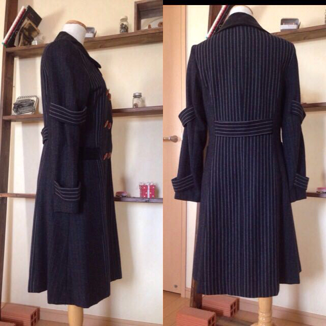 JaneMarple(ジェーンマープル)の砂布巾様専用♥10年以上前のレア物コート レディースのジャケット/アウター(ピーコート)の商品写真