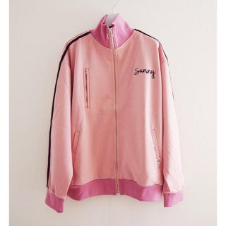 リトルサニーバイト(little sunny bite)のlittlesunnybite sporty zip jacket pink(トレーナー/スウェット)