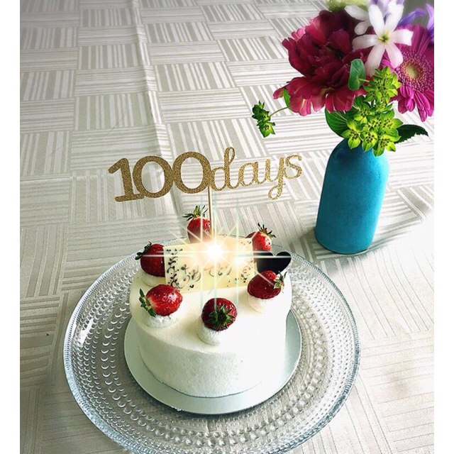 お食い初め ケーキトッパー 100日祝い の通販 By なみ S Shop ラクマ