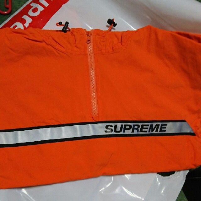 supremeハーフジップジャケット