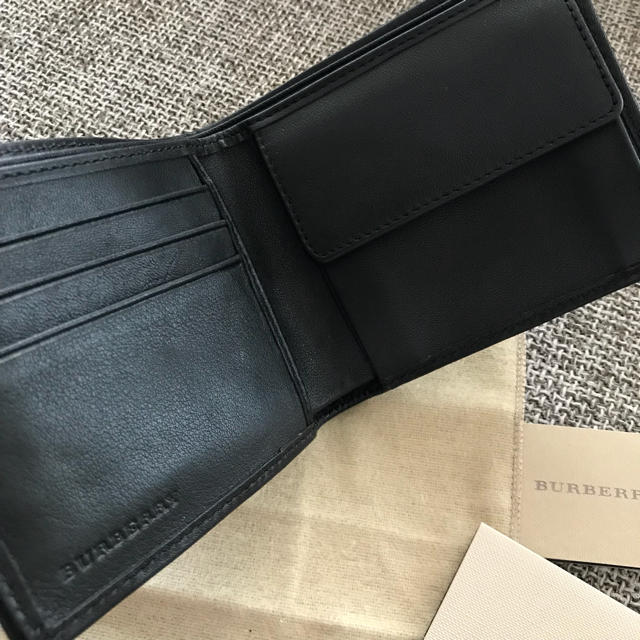 BURBERRY(バーバリー)のBURBERRY バーバリー 新品 正規品 2つ折り メンズ 財布 メンズのファッション小物(折り財布)の商品写真